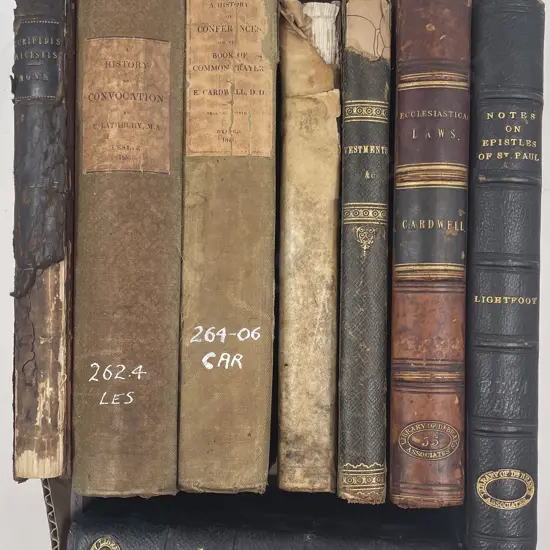 Carton Of Assorted Antiquarian Religious Volumes (8)