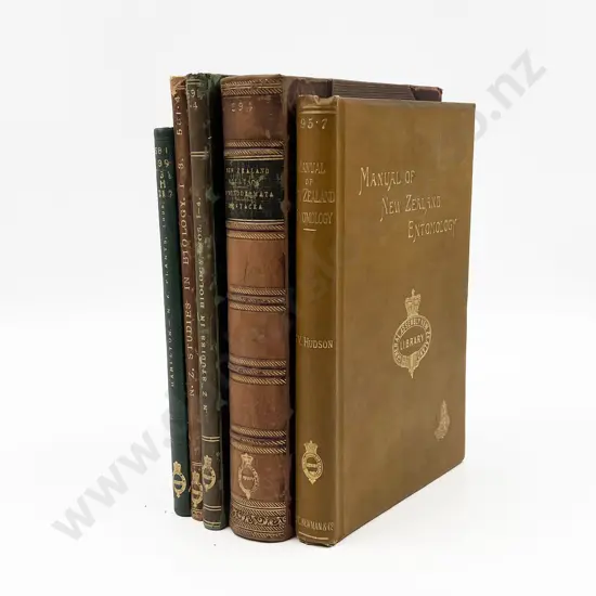 5 Various Natural History Volumes