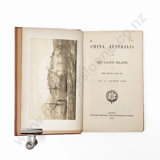 D'Ewes J - China Australia and The Pacific Islands in The Years 1853-56