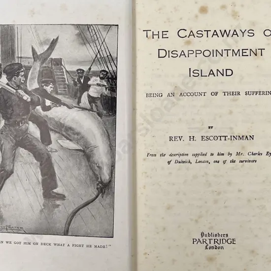 Escott-Inman Rev H - The Castaways Of Disappointment Island