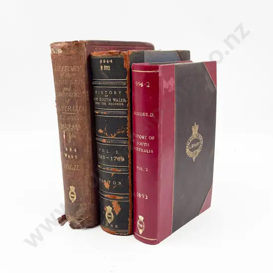 3 Australian Historical Volumes