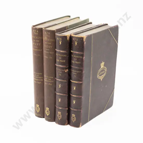 Roosevelt Theodore - The Winning Of The West (Vols I II III & IV)