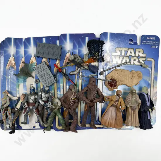 Mostly Complete Star Wars Figures