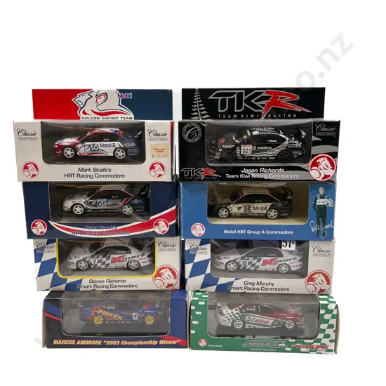 Eight Assorted Model Racing Cars