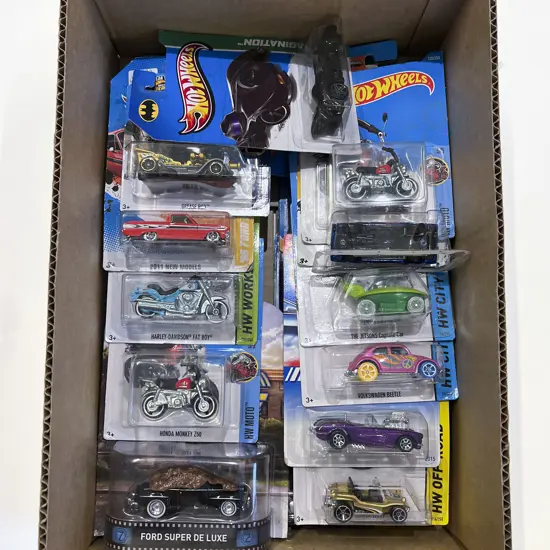 24 Original Bubble Packed Hot Wheels Vehicles