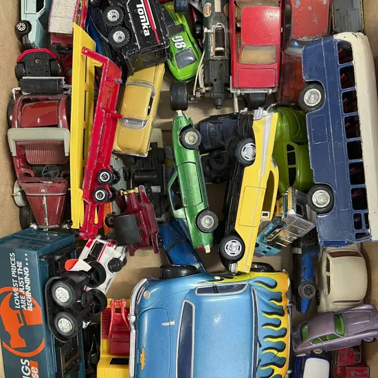 Quantity Assorted Diecast Vehicles