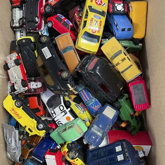 Quantity Assorted Diecast Vehicles