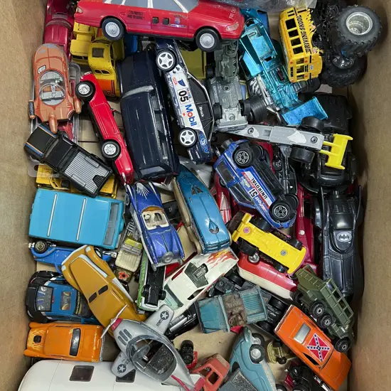 Quantity Assorted Diecast Vehicles