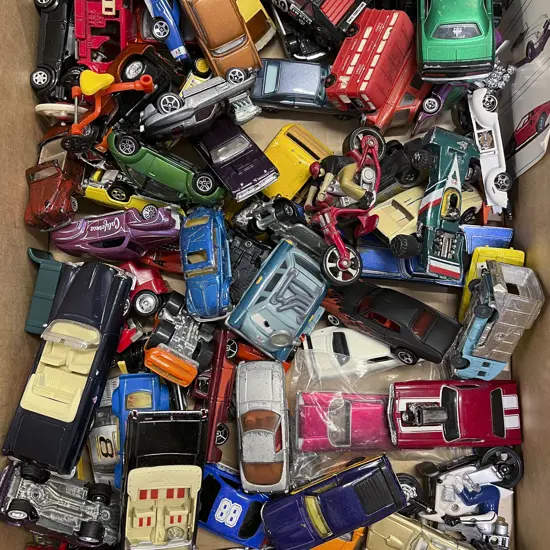 Quantity Assorted Diecast Vehicles