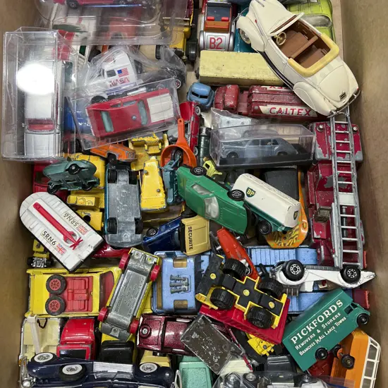 Quantity Diecast Matchbox Vehicles