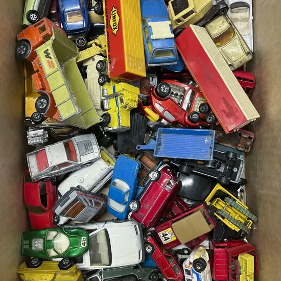 Quantity Diecast Matchbox Vehicles