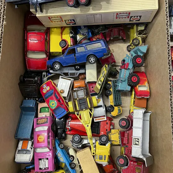 Quantity Diecast Matchbox Vehicles