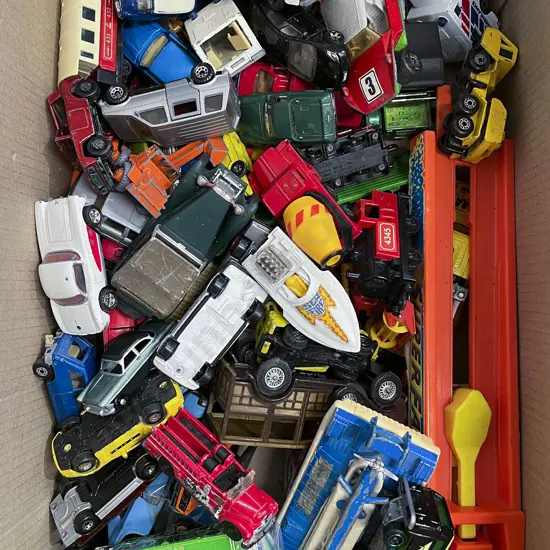 Quantity Diecast Matchbox Vehicles