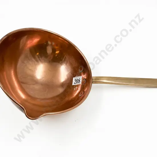 Victorian Copper Chocolate Saucepan