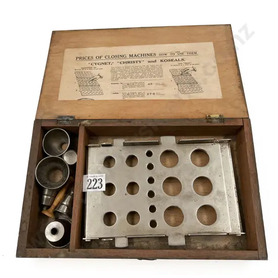 Boxed Vintage Pill Making Set