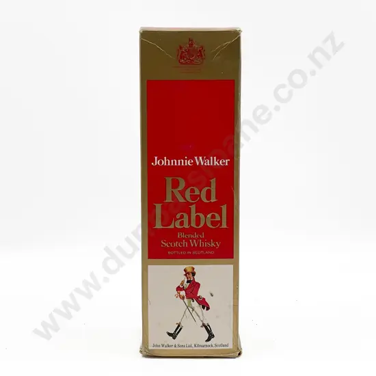Boxed Johnnie Walker Red Label Blended Scotch Whisky 1.125 Litre