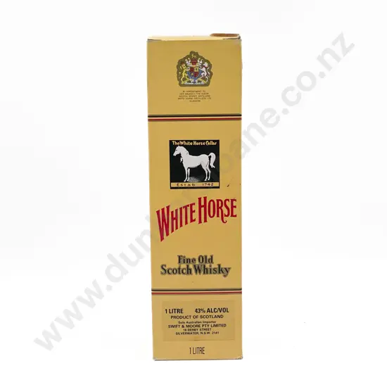 Boxed White Horse Old Scotch Whisky 1 Litre