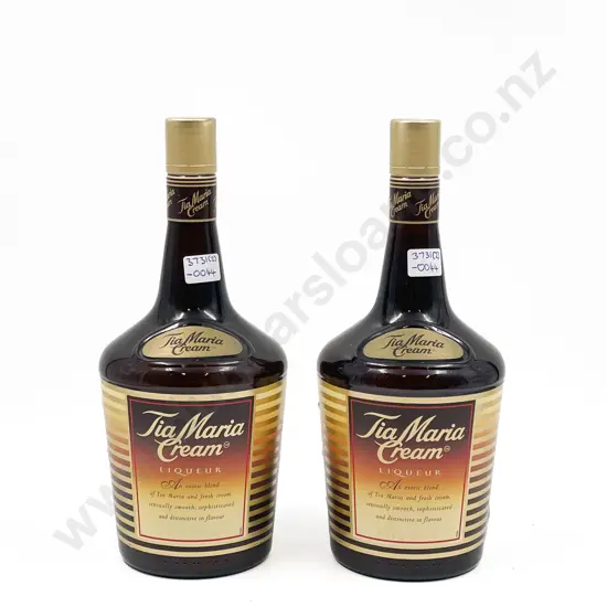 Two Bottles of Tia Maria Cream Liqueur 1 Litre