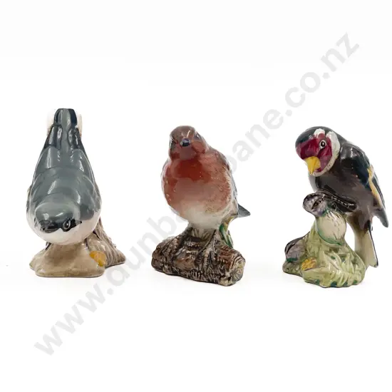 Three Beswick Bird Ornaments