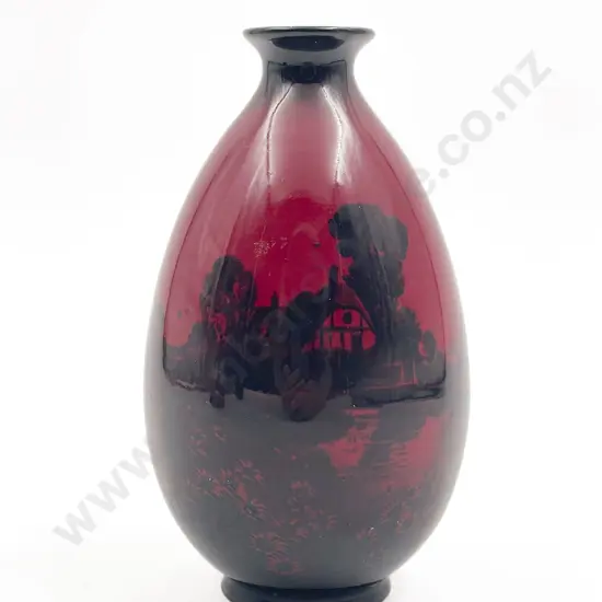 RD Flambe Vase