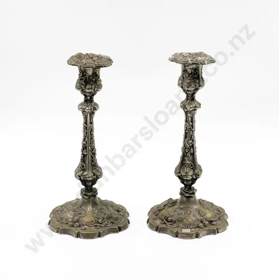 Pair of S/P Candlesticks