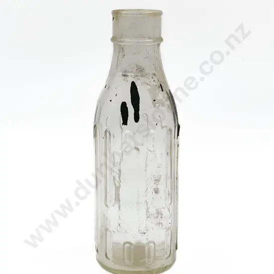 Vintage Shell Motor Oil One Pint Glass Bottle