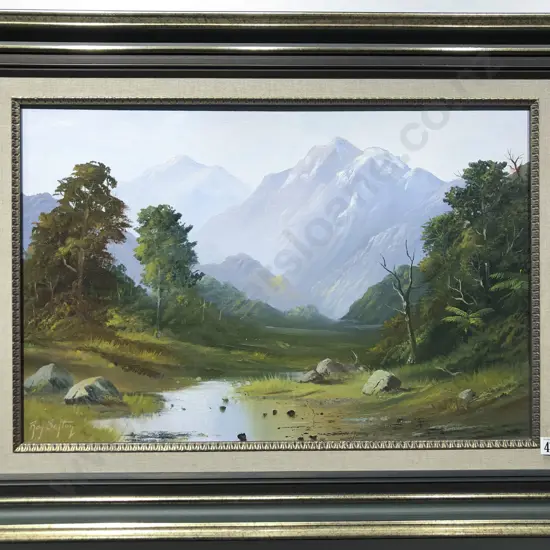 Roy Sefton - 'James Creek' - Oil on Board