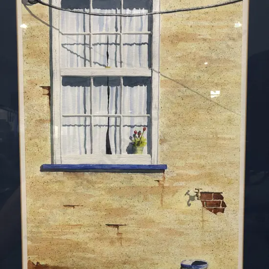 Steve Hall - 'The Blue Tub' - W/C