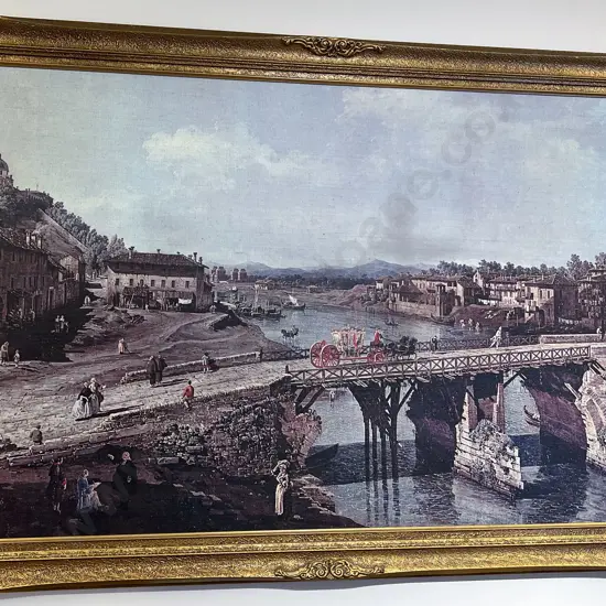 Large Gilt Framed Print