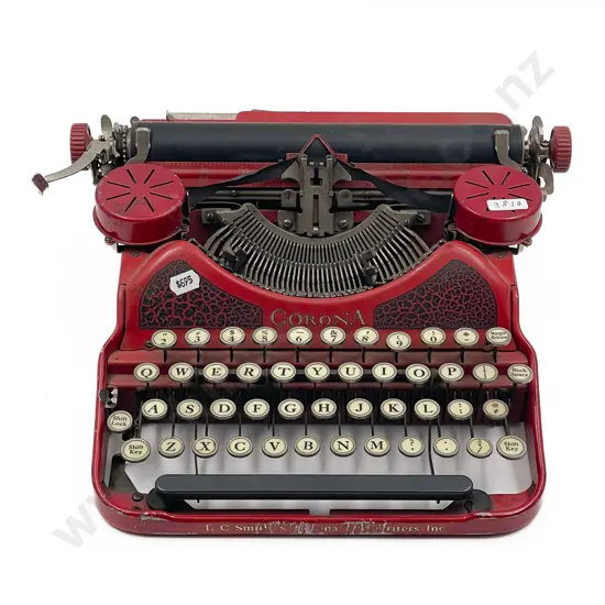 Small Vintage Corona Typewriter