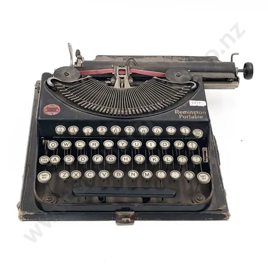 Small Vintage Remington Portable Typewriter