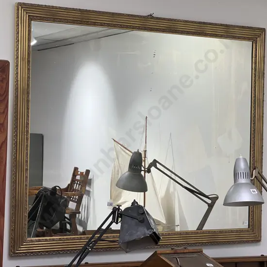 Large Gilt Framed Wall Mirror