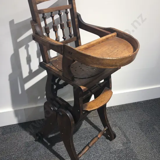 Vintage Childs Highchair/Rocking Chair