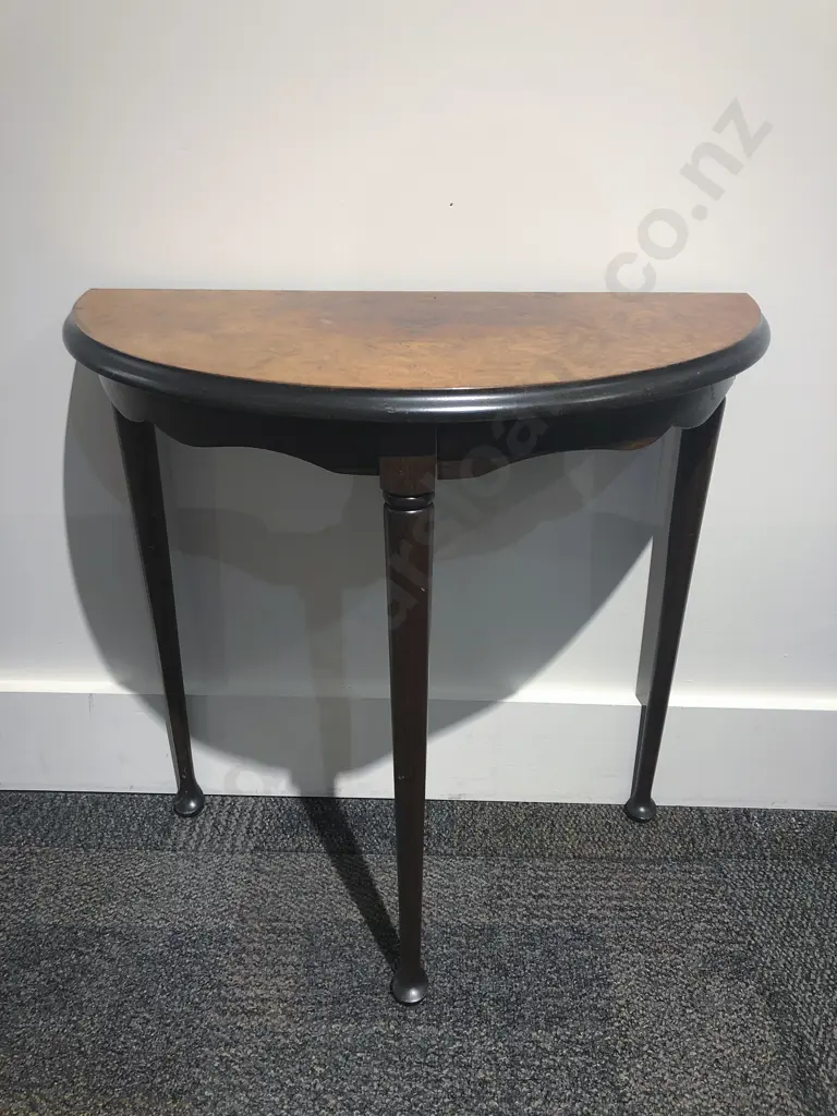 D Shaped Hall or Side Table Image 1++