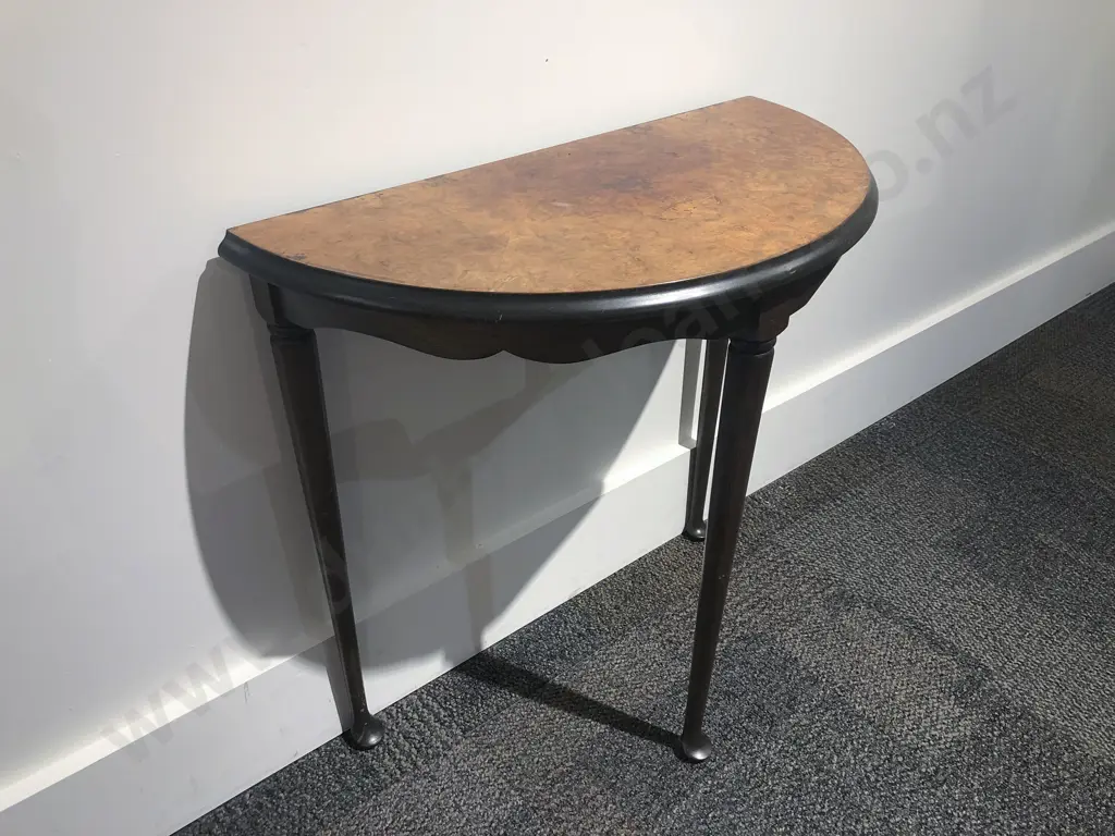 D Shaped Hall or Side Table Image 1++