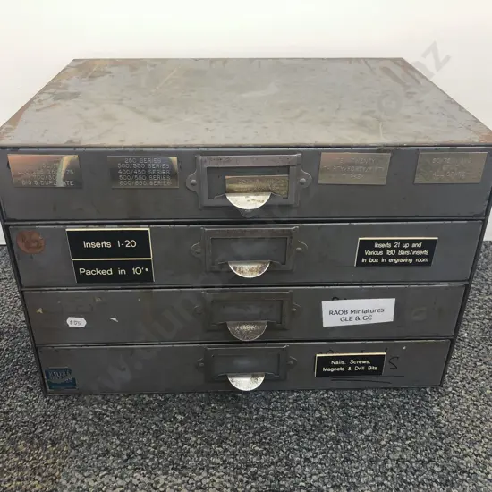 Four Drawer Industrial Tool Cabinet