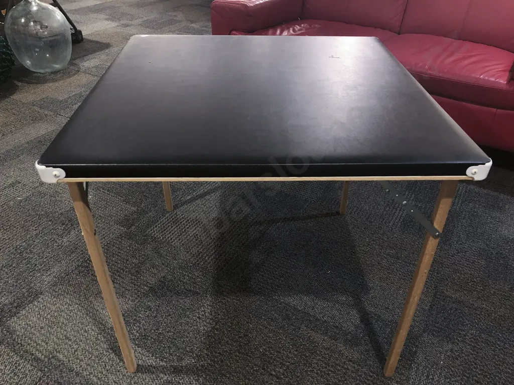 Modern Folding Card Table Image 1++