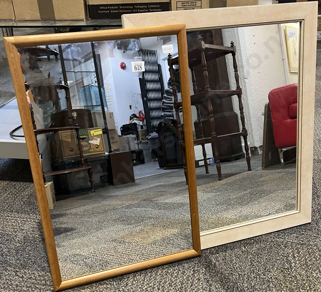 Two Modern Wall Mirrors Image 1++