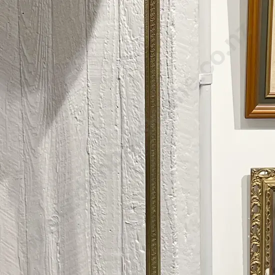 Brass Lantern Form Standard Lamp