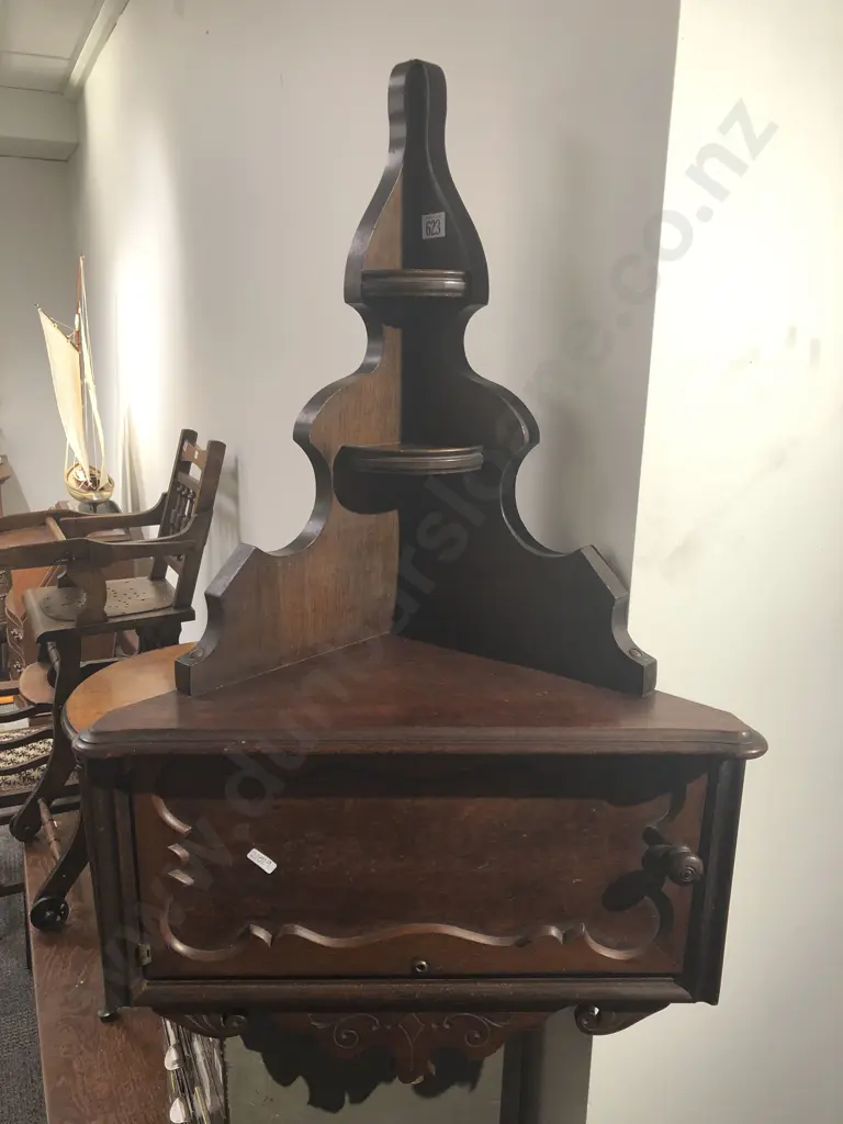 Hanging Corner Shelf/Cabinet Image 1++