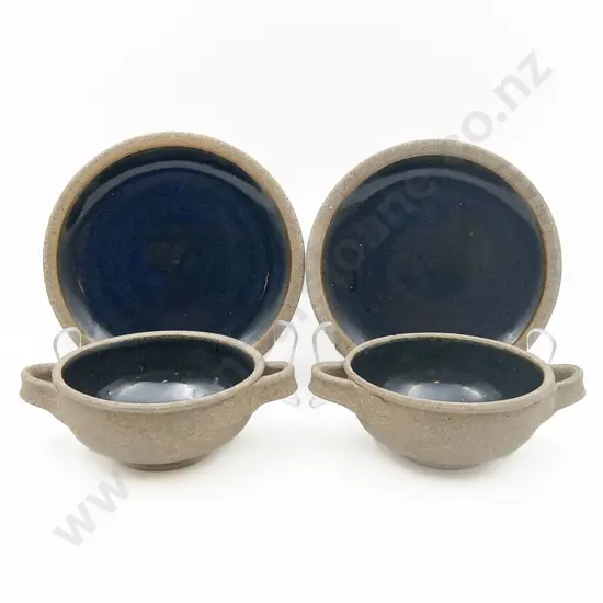 Four Pieces of Paul Melser Pottery