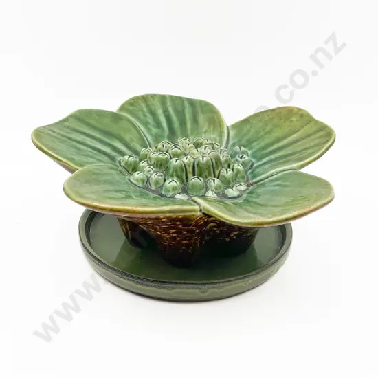 Bob Steiner Glazed Floral Form