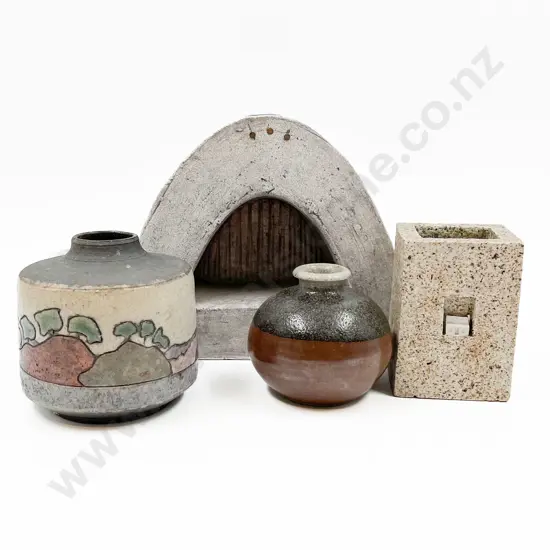 Four Pieces of Assorted Pottery