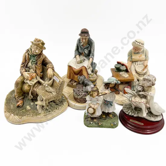 Five Assorted Ceramic Figures