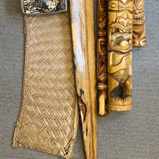 Four Assorted Tourist Ware Carvings etc