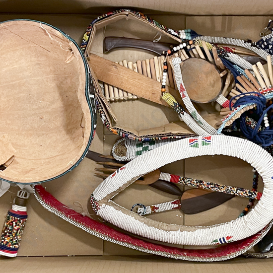 Box of Assorted Beaded Ware