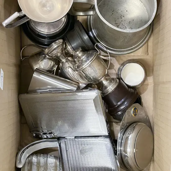 Small Quantity of Assorted Including Trophies and Lighters etc