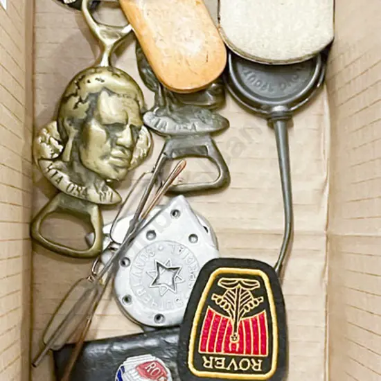 Small Box of Assorted Vintage