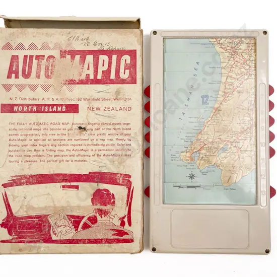 Vintage Auto Mapic North Island