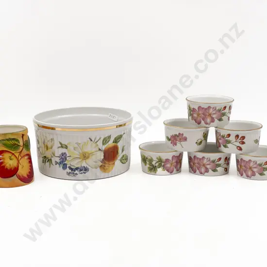 Royal Worcester Pershore Ramekins and Oven Dish etc